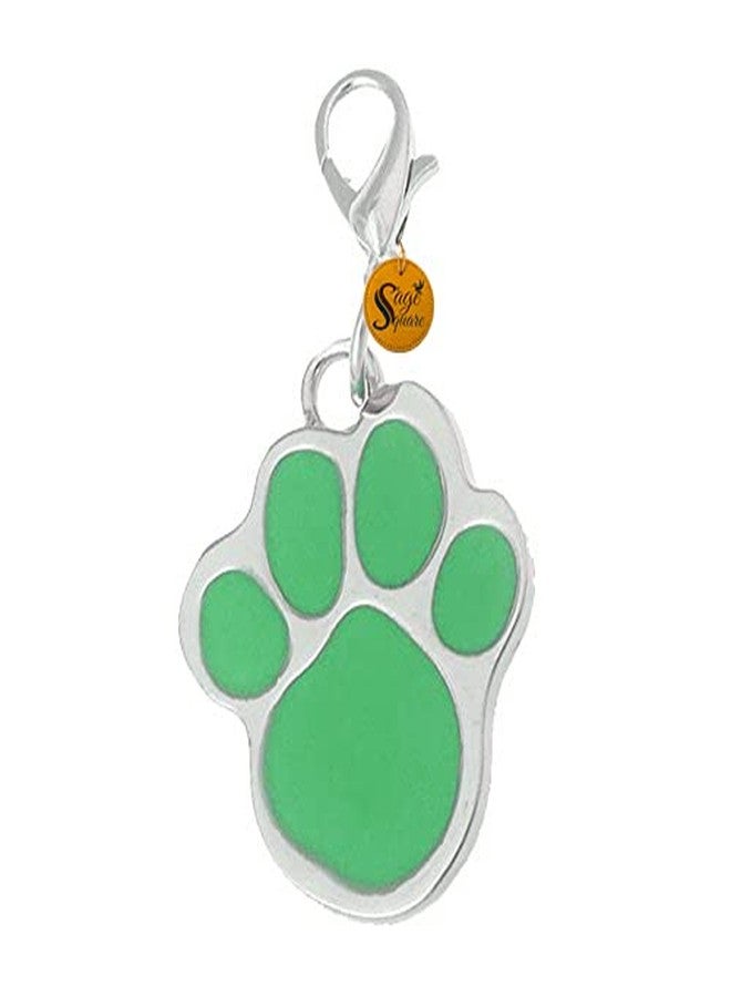 سايج سكوير قلادة على شكل مخلب مربع من سيج، تُستخدم كطوق أو قلادة للكلاب/الجراء/القطط الصغيرة/القطط (أخضر) - Image 4